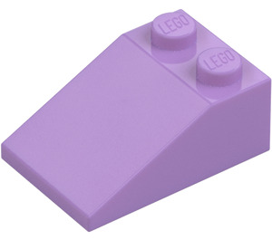 LEGO Lavande Moyenne Pente 2 x 3 (25°) avec surface rugueuse (3298)