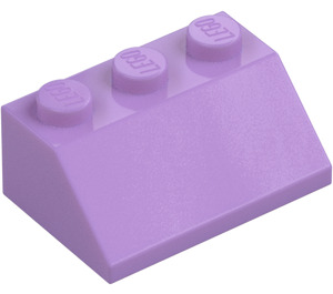 LEGO Lavanda medio Con pendiente 2 x 3 (45°) (3038)