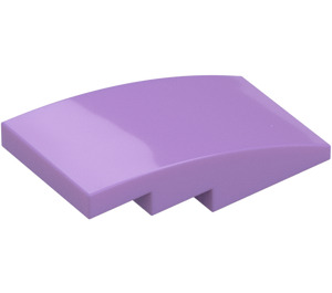 LEGO Medium Lavender Slope 2 x 4 Curved (93606)