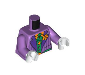 LEGO Medium Lavender The Joker Minifig Torso (973 / 76382)