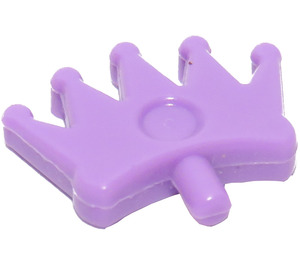 LEGO Medium Lavender Tiara with 5 Points and Indentation  (93080)