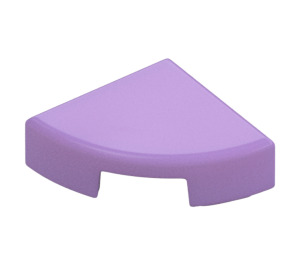 LEGO Medium Lavender Tile 1 x 1 Quarter Circle (25269 / 84411)