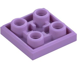 LEGO Mittlerer Lavendel Fliese 2 x 2 Invers (11203)