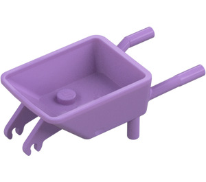 LEGO Středně levandulová Wheelbarrow Tělo (65411 / 98288)