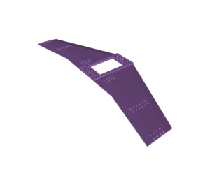 LEGO Medium Lavender Wing 20 x 56 with Cutout and 4 Holes (93541)