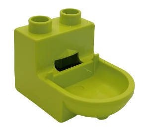 LEGO Medium Lime Duplo Toilet (4911)