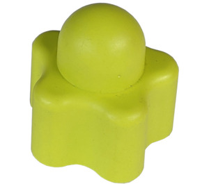 LEGO Medium Lime Primo Brick 1 x 1 x 1 Flower (44591)