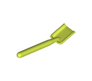 LEGO Medium Lime Shovel (Round Stem End) (3837)