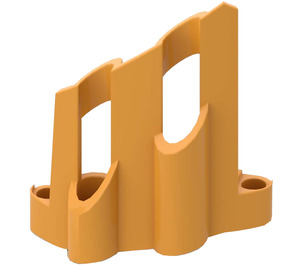 LEGO Orange moyen 3D Panneau 2 (32191)