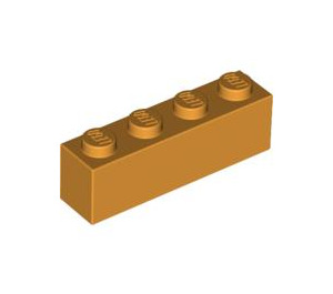 LEGO Orange moyen Brique 1 x 4 (3010 / 6146)