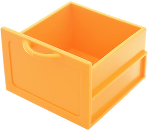 LEGO Arancione medio Credenza Drawer Grande (6883)