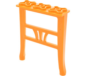 LEGO Mittleres Orange Dining Table Bein (6950)