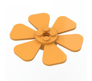 LEGO Mittlere Orange Blume/Propeller Ø61,84 (30078)
