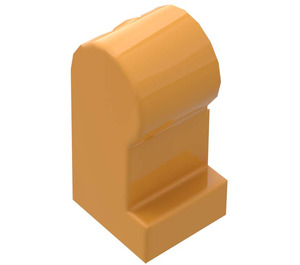 LEGO Medium Orange Leg (Right) (3816)