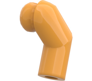 LEGO Medium Oranje Minifigure Links Arm (3819)