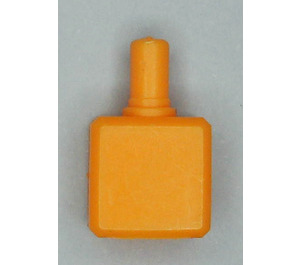 LEGO Medium Orange Scala Perfume Bottle with Rectangular Base