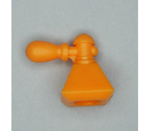LEGO Medium Orange Scala Perfume Bottle with Triangular Base