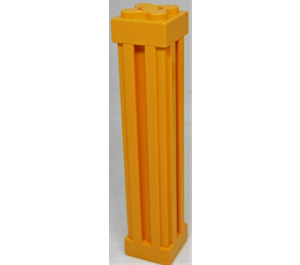 LEGO Medium Oranje Scala Support 2 x 2 x 8