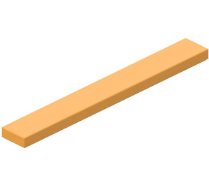 LEGO Medium Oranje Tegel 1 x 8 (4162)