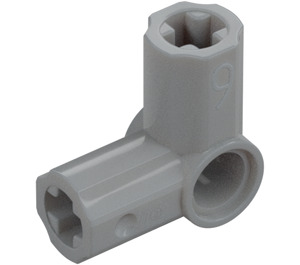 LEGO Medium steengrijs Angle Connector #6 (90º) (32014 / 42155)