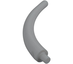 LEGO Medium Stone Gray Animal Tail End Section (40379)