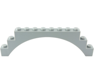 LEGO Medium Stone Gray Arch 1 x 12 x 3 without Raised Arch (6108 / 14707)