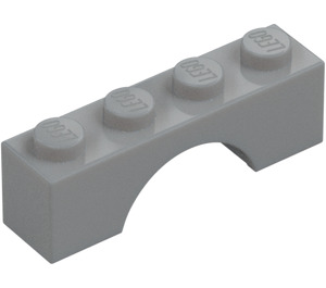 LEGO Střední kamenná šedá Klenba 1 x 4 (3659)