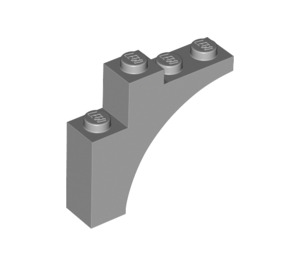 LEGO Medium Stone Gray Arch 1 x 4 x 3 (80543)