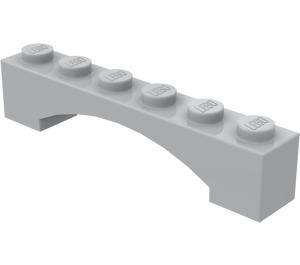 LEGO Gris pierre moyen Arche
 1 x 6 Arc surélevé (92950)