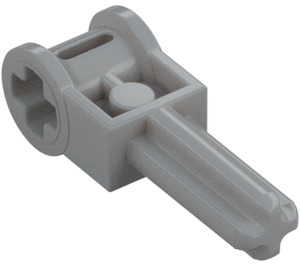 LEGO Medium Stone Gray Axle 1.5 with Perpendicular Axle Connector (6553)