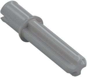 LEGO Medium Stone Gray Axle 2 with Pin without Friction (65249)