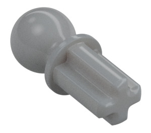 LEGO Medium Stone Gray Axle with Ball (2736 / 3985)