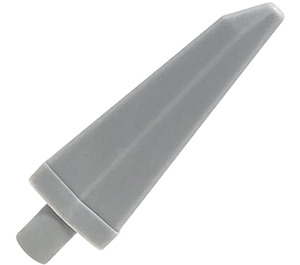 LEGO Medium Stone Gray Bar 0.5L with Blade 3L (64727)