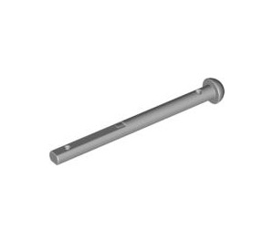 LEGO Medium Stone Gray Bar 6 with Round Cap (61680)