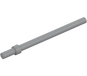 LEGO Medium Stone Gray Bar 6 with Thick Stop (28921 / 63965)