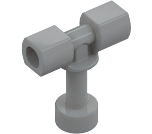 LEGO Medium Stone Gray Bar Holder (T Shape) (84868)