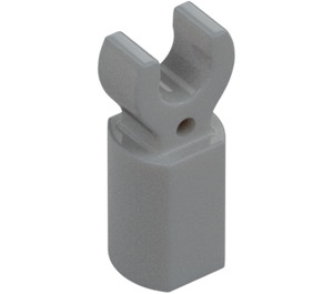 LEGO Grigio pietra medio Barra Supporto con Clip (11090 / 44873)