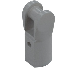 LEGO Medium Stone Gray Bar Holder with Handle (23443 / 49755)