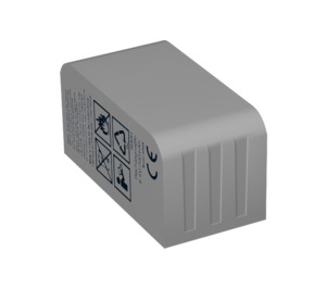 LEGO Medium Stone Gray Battery for Energy Display 87576 (9V 150mAh Rechargeable) (89668)