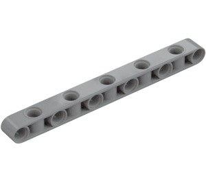 LEGO Medium Stone Gray Beam 11 with Side Holes (73507)