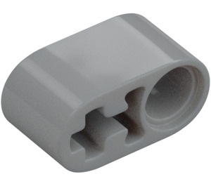 LEGO Medium Stone Gray Beam 2 with Axle Hole and Pin Hole (40147 / 74695)