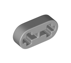 LEGO Medium Stone Gray Beam 2 x 0.5 with Axle Holes (41677 / 44862)