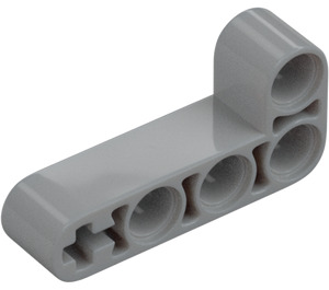 LEGO Medium Stone Gray Beam 2 x 4 Bent 90 Degrees, 2 and 4 holes (32140 / 42137)