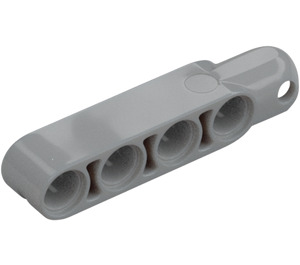 LEGO Medium Stone Gray Beam 4 with Ball Joint Socket (15459 / 31794)