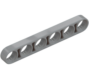 LEGO Medium Stone Gray Beam 6 x 0.5 Thin (28570 / 32063)