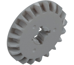 LEGO Medium Stone Gray Bevel Gear Half with 20 Teeth (32198)