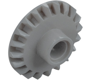 LEGO Medium Stone Gray Bevel Gear Half with 20 Teeth (87407)