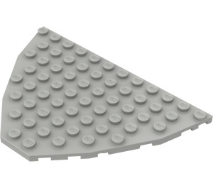 LEGO Medium Stone Gray Boat Bow Plate 12 x 8 (47405)