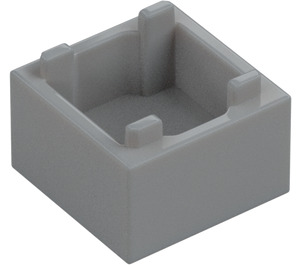 LEGO Medium Stone Gray Box 2 x 2 (2821 / 59121)