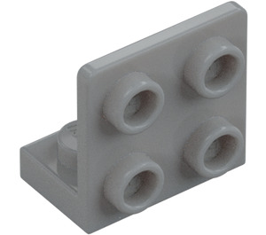 LEGO Medium Stone Gray Bracket 1 x 2 - 2 x 2 Up (99207)